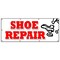 Signmission SHOE REPAIR BANNER SIGN heels soles work luggage repair while wait B-96 Shoe Repair - alternate 1